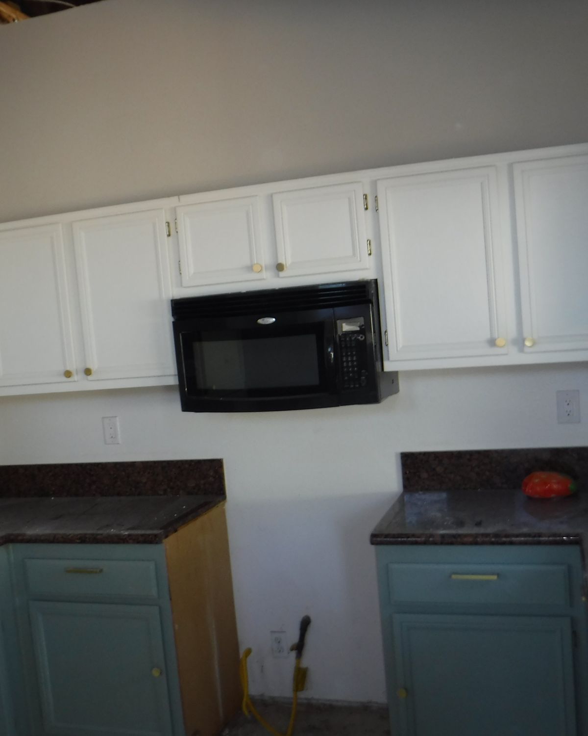 Before: old kitchen